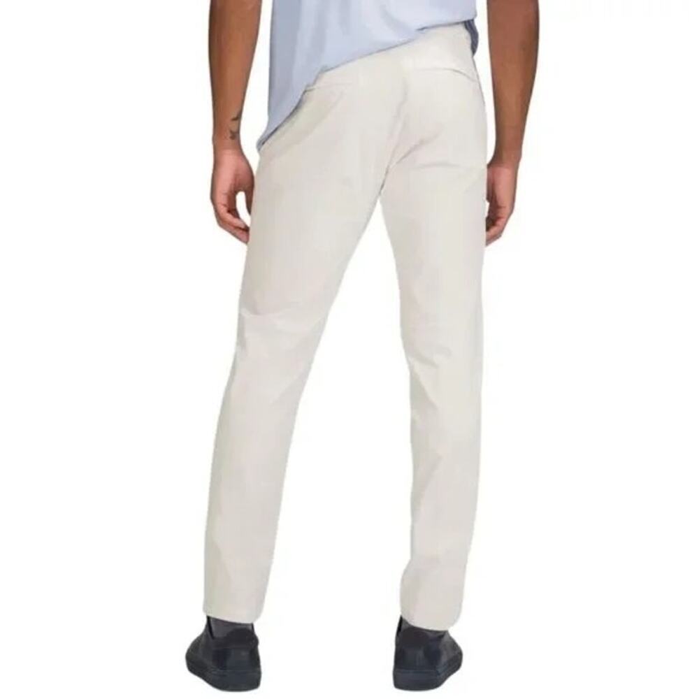 Lululemon Commission Slim-Fit Pant 32" *Ventlight White Opal size 30 - Picture 8 of 8